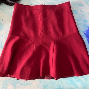 JCrew fit and flare skirt